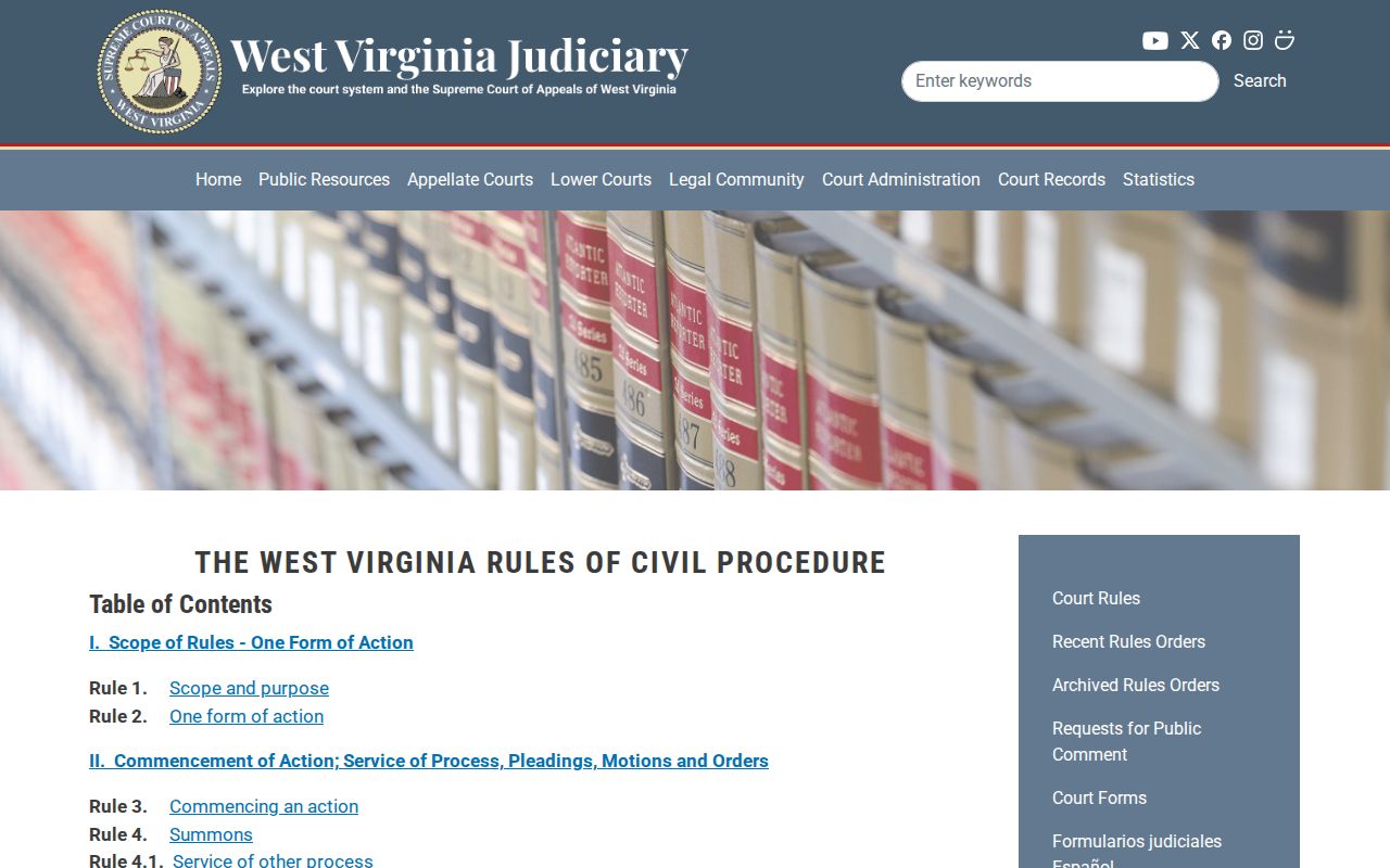 Barbour County civil docket index and calendar rule